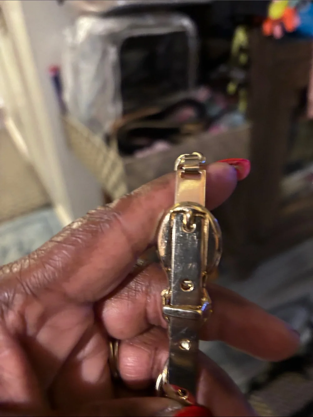 CHANEL Gold Chain Link Belt